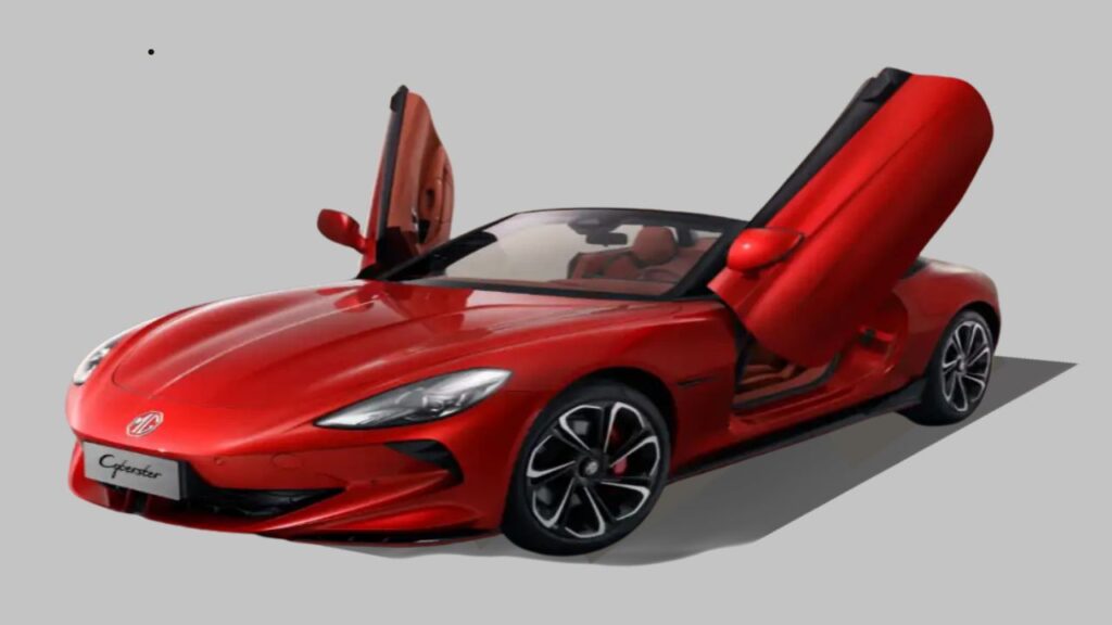 MG Cyberster: Launching Electric Roadster In India This June  