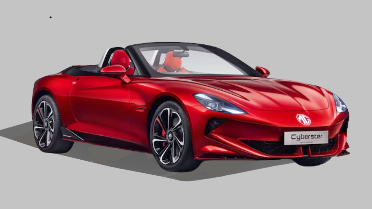 MG Cyberster: Launching Electric Roadster In India This June  